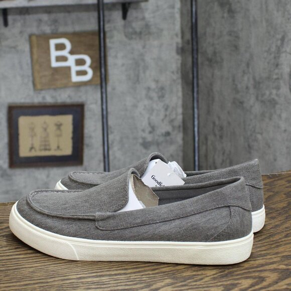 NWT Goodfellow & Co Mens Gabe Canvas Sneakers 89470792 Gray 9 - Picture 6 of 10